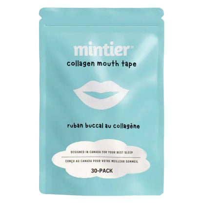 Package of Mintier Collagen Peptide Mouth Tape 30 Pack