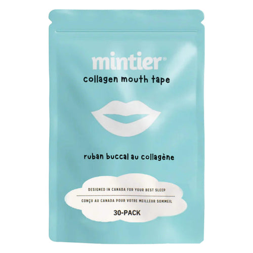 Package of Mintier Collagen Peptide Mouth Tape 30 Pack