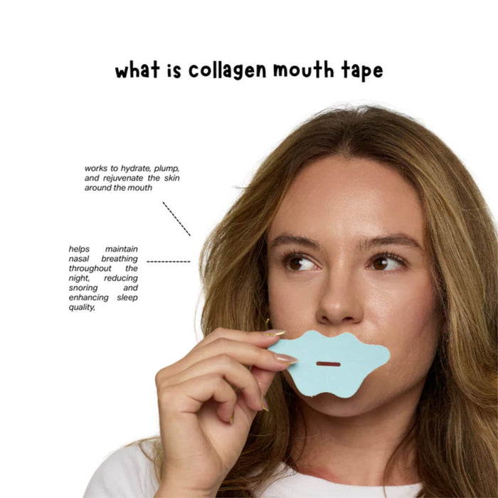 Mintier Collagen Peptide Mouth Tape Information