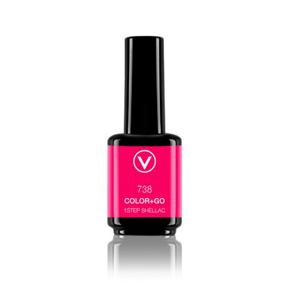 COLOR+GO 1-Step Shellac #738