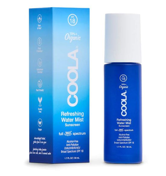 Coola Refreshing Water Mist Organic Face Sunscreen SPF18
