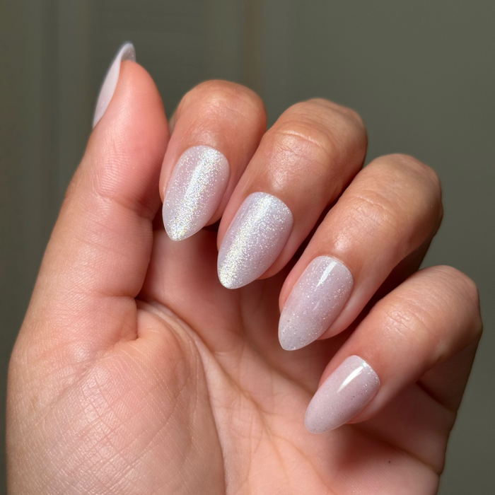 Cosmic Shimmer Glimmer - Press-On | Medium | Almond