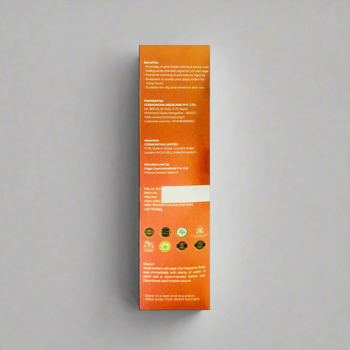Cosmonova UV Go Silicone Sunscreen Gel SPF 50 PA+++