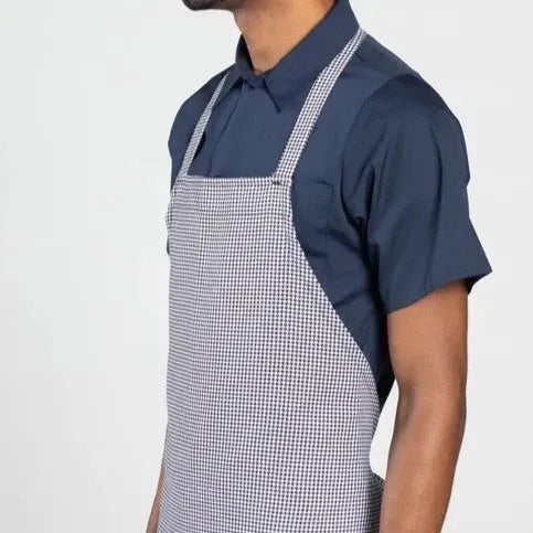 Bib Apron / Houndstooth / 30"X34" 7.00 oz 2 PK