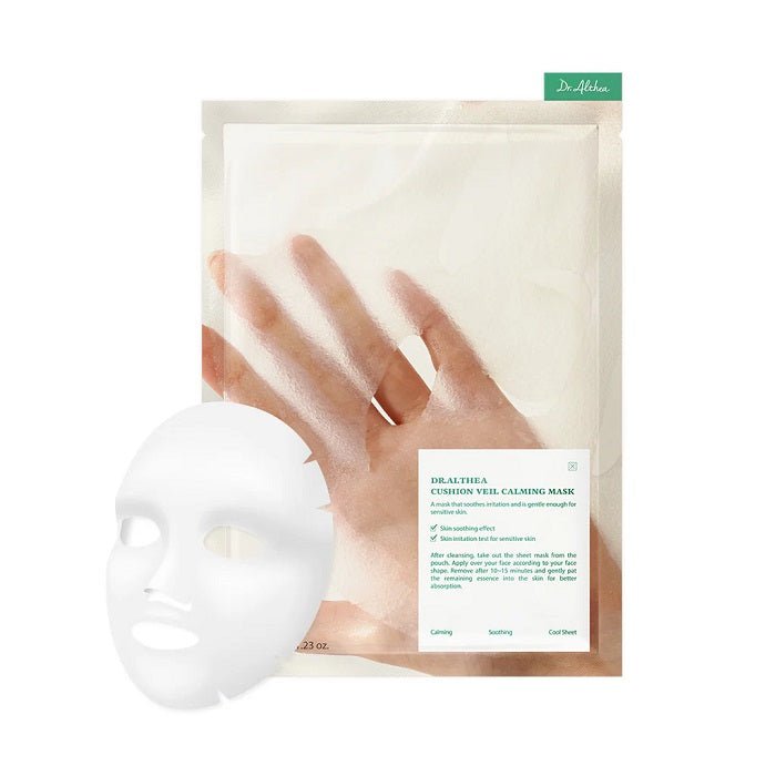CUSHION VEIL CALMING MASK - Set 4 Masti Tip Servetel Pentru Calmare - skinseen.ro