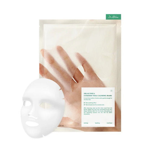 CUSHION VEIL CALMING MASK - Set 4 Masti Tip Servetel Pentru Calmare - skinseen.ro