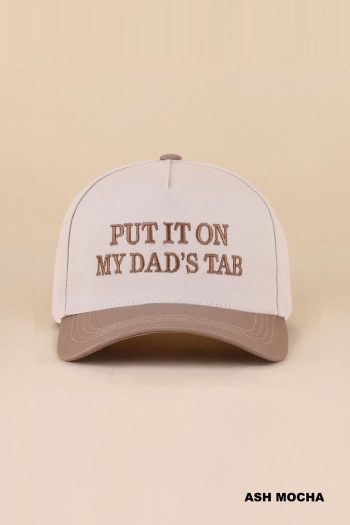 Dads Tab Hat - Mocha