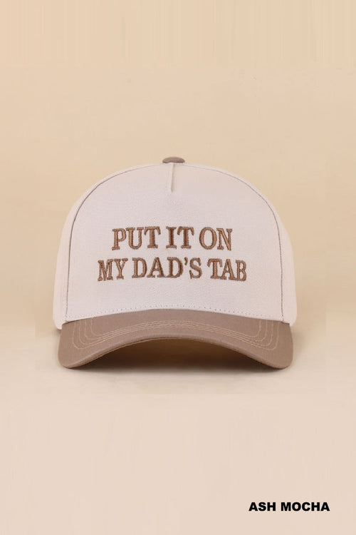 Dads Tab Hat - Mocha