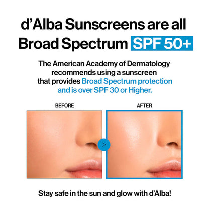 d'Alba Truffle UV Essence Waterfull Sunscreen SPF 50+ 1.69oz/ 50ml