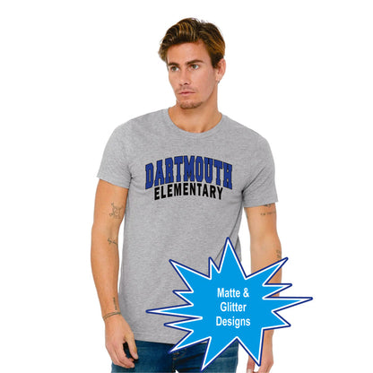 Dartmouth Bella Canvas Tee- ARC Design