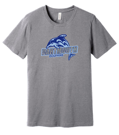 Dartmouth Bella Canvas Tee- LARGE LOGO Design