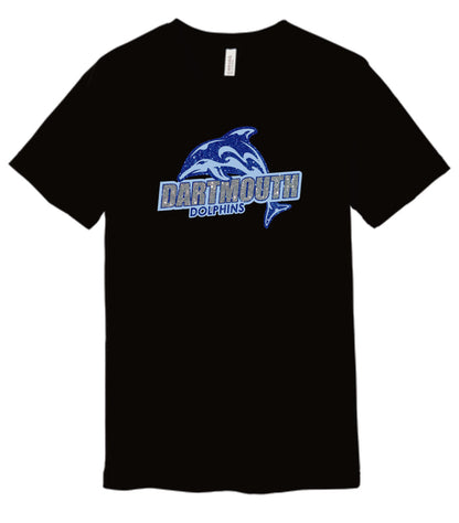Dartmouth Bella Canvas Tee- LARGE LOGO Design