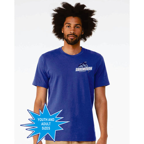 Dartmouth Bella Canvas Tee- SMALL LOGO Design