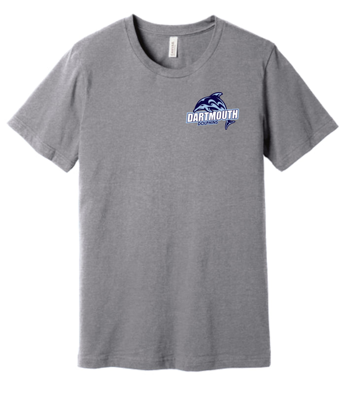 Dartmouth Bella Canvas Tee- SMALL LOGO Design