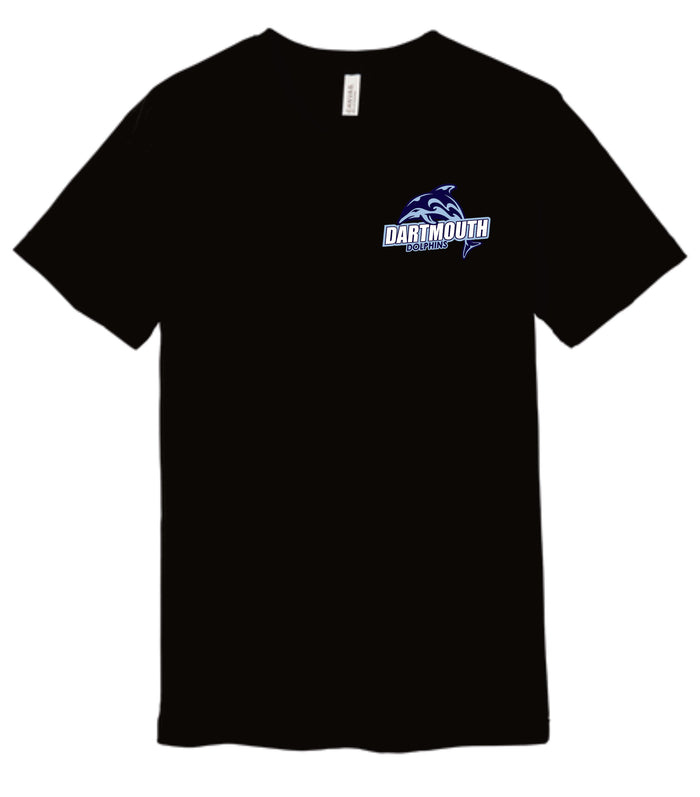 Dartmouth Bella Canvas Tee- SMALL LOGO Design