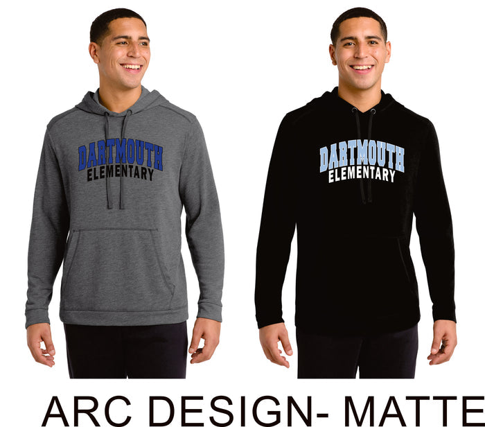 Dartmouth Triblend Wicking Hoodie- Ladies and Unisex Sizes