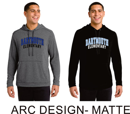Dartmouth Triblend Wicking Hoodie- Ladies and Unisex Sizes