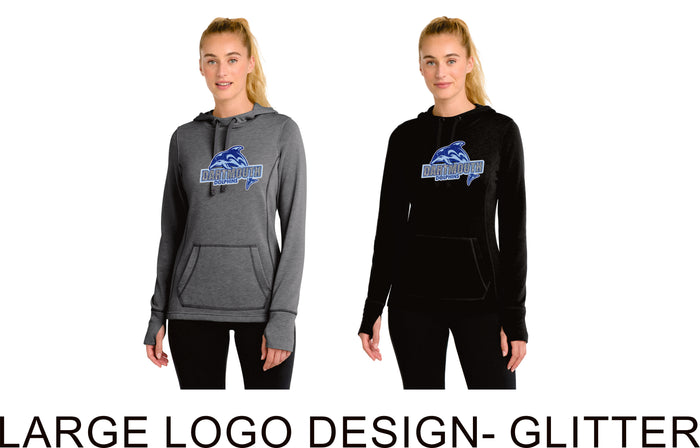 Dartmouth Triblend Wicking Hoodie- Ladies and Unisex Sizes