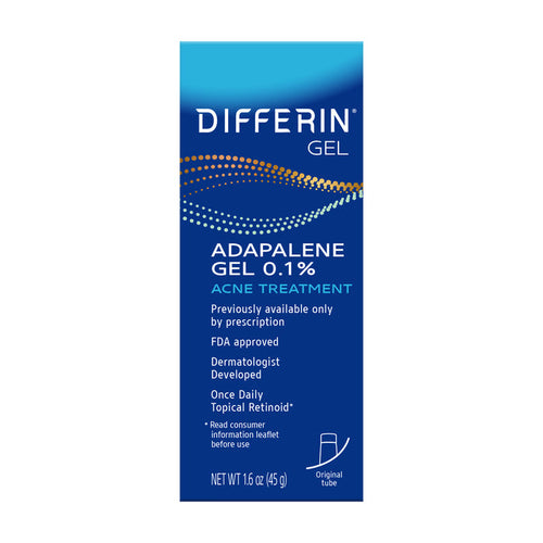 Differin Adapalene Gel 0.1% Acne Treatment