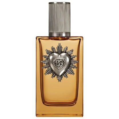 Dolce&Gabbana Devotion for Men perfume bottle with sleek design, showcasing the luxury men's fragrance in a close-up image.