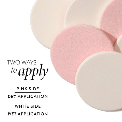 Double Take Baked Full Coverage Foundation Replacement Sponge Trio - How to Apply