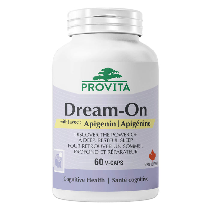 Bottle of Provita Dream-On™ with Apigenin 60 Capsules