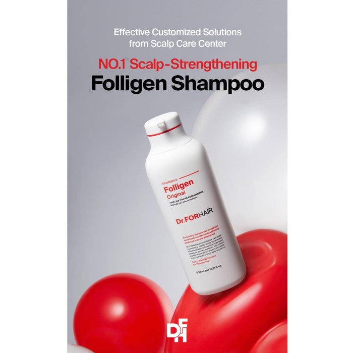 Dr.FORHAIR - Folligen Original Shampoo Jumbo 500ml VGLE Beauty