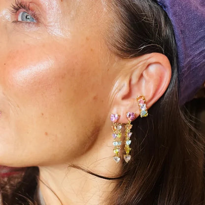 Dropps by Szhirley - Cuff  - #LovyPastel - onesize regulerbar størrelse - 18 karat forgyldning