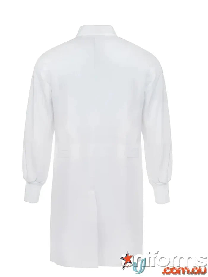 WorkCraft WJ3011 DustCoat With Internal Pocket in White