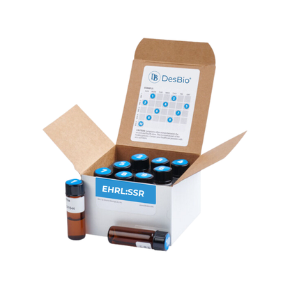 EHRL:SSR homeopathic formula by DesBio for temporary relief of fever, chills, headache, rash, and related symptoms.