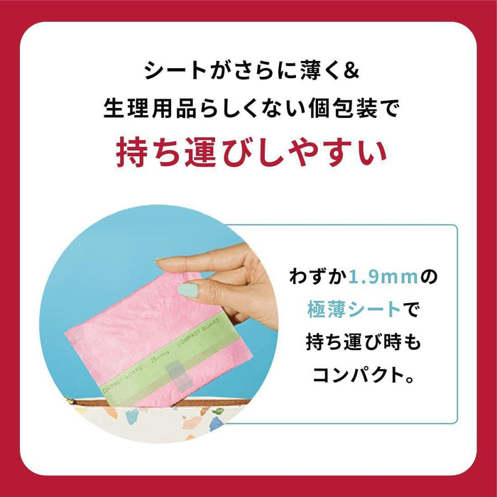 Elleair Elis Compact Guard Sanitary Napkin Especially Heavy Day Overnight 36 cm 12 pcs