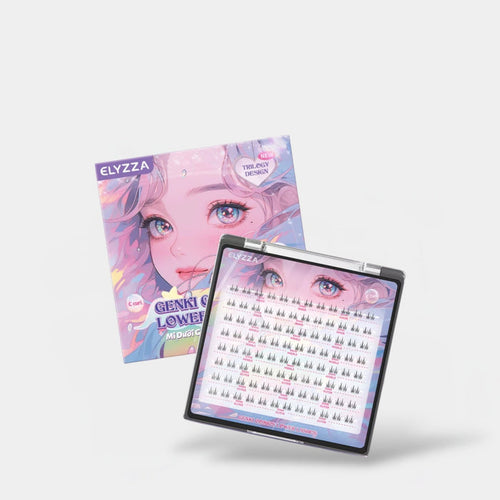 Elyzza Genki Comics Lower Lashes رموش إليزا القوة والكثافة - Princess Cosmetics Qatar