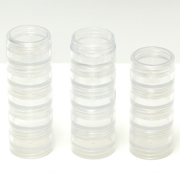 Empty Stackable Travel Jars