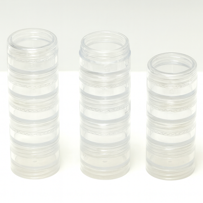 Empty Stackable Travel Jars