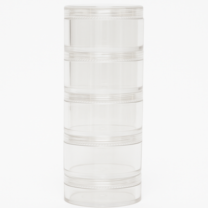 Empty Stackable Travel Jars