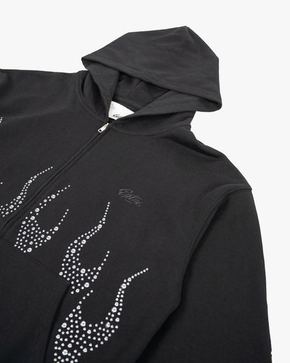 EPTM Metal Flame Zip Up Hoodie - Black (EP12463)