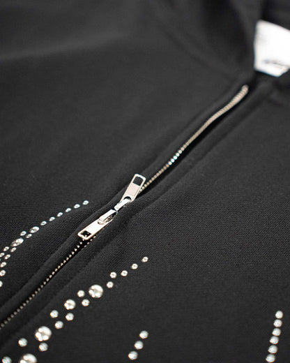 EPTM Metal Flame Zip Up Hoodie - Black (EP12463)
