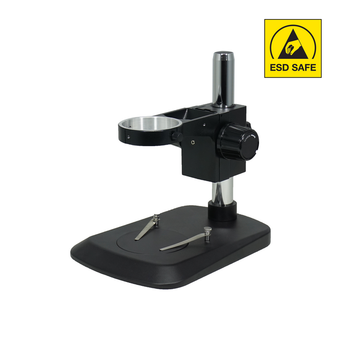 ESD Safe Post Stand 76mm ESD Post Stand, SKU ST19011203, three quarter front view