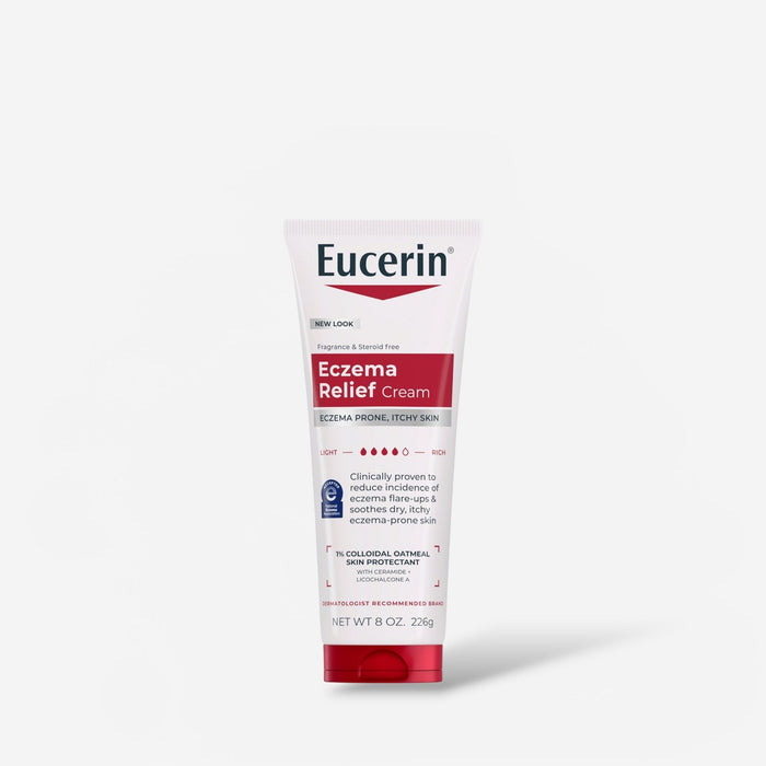 Eucerin Eczema Relief Cream كريم يوسيرين لتخفيف الإكزيما - Princess Cosmetics Qatar