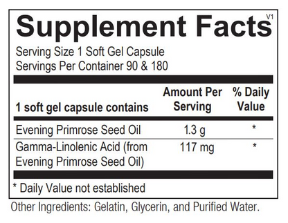Evening Primrose Oil (90 ct) by Ortho Molecular