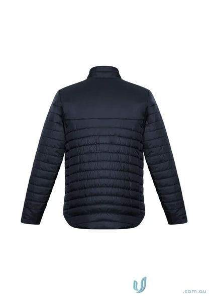 Navy blue quilted Expedition Jacket J750M from Collection Mens Expedition to stay warm