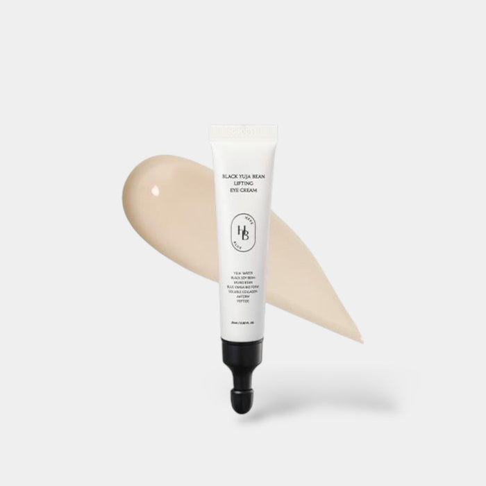 Heveblue Black Yuja Bean Lifting Eye Cream 15ml كريم هيفي بلو بلاك يوجا بين لشد العيون - Princess Cosmetics Qatar