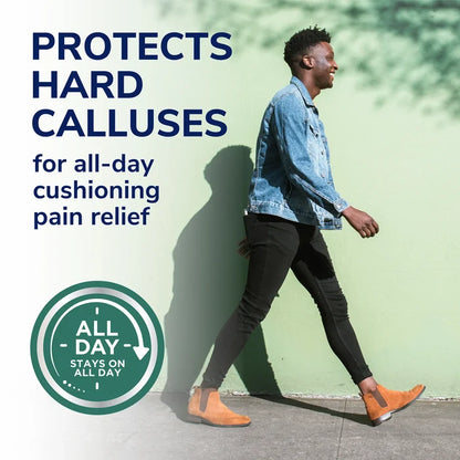 Extra Thick Callus Removers help protect hard calluses with all-day cushioning