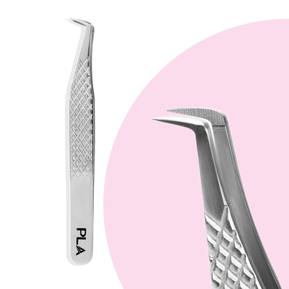 F10 - Fiber Tip 90 Degree Boot Tweezer