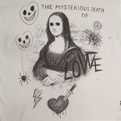 Fabric011 "Mona Lisa" White Tee
