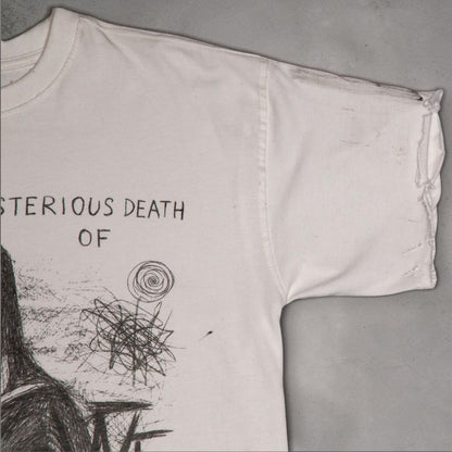Fabric011 "Mona Lisa" White Tee
