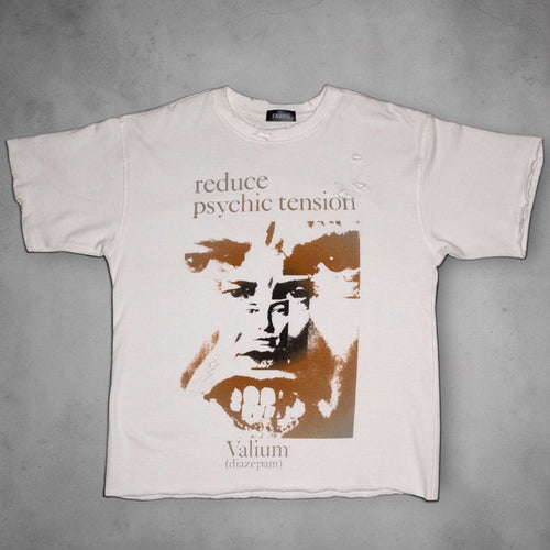 Fabric011 "Psychic Tension" White Tee