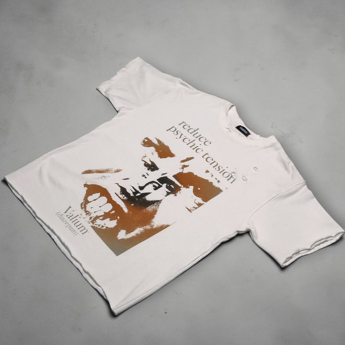 Fabric011 "Psychic Tension" White Tee