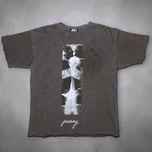 Fabric011 "Pussy" Black Tee