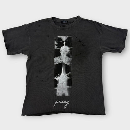 Fabric011 "Pussy" Black Tee